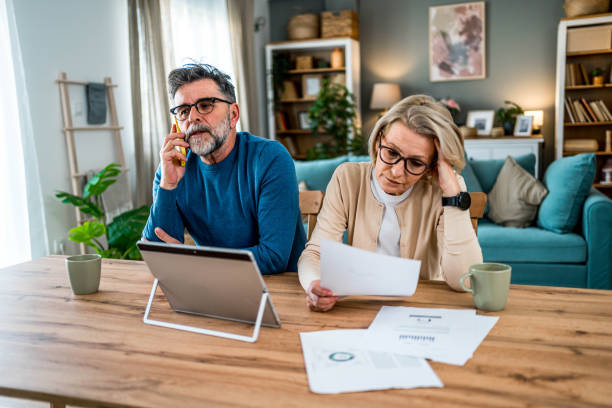istock How are we going to pay these bills? 2155428696