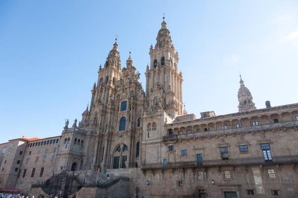 istock Santiago de Compostela Cathedral facade view 2155430817