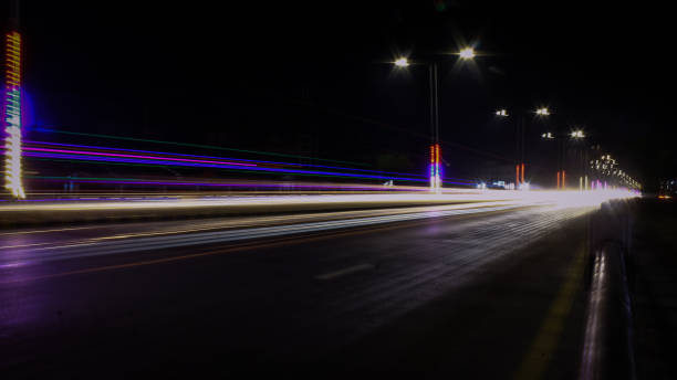 istock Long exposure street photo 2155441791