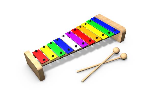 istock 3d rendering of xylophone musical percussion instrument 2155443451