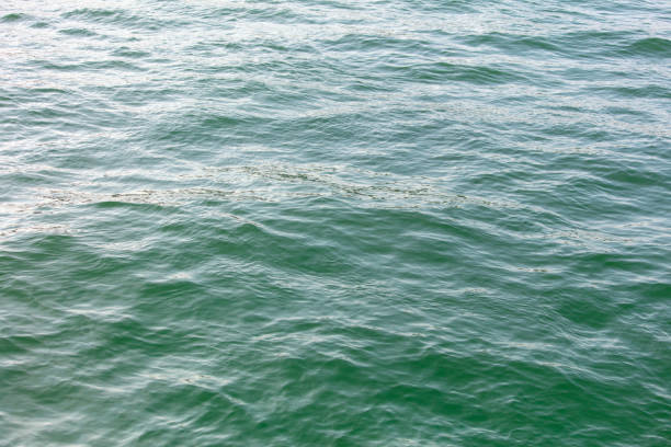 Turquoise water in the sea as an abstract background. Texture.
