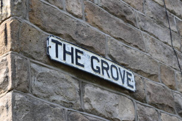 istock The Grove old street sign 2155444519