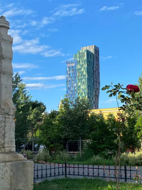 istock Albania - Tirana- Modern architecture in the downtown 2155446672