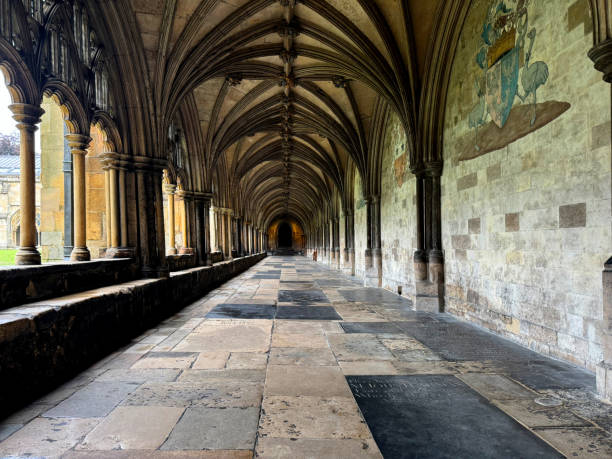 istock Cloisters at Norwich Cathedral 2155446840