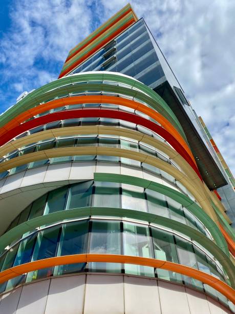 Office buildings of modern green buildings