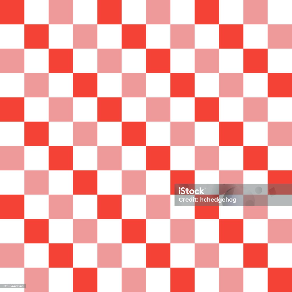 Checker Pattern Horizontal Checker Pattern Stock Illustration - Download Image Now - Abstract ...