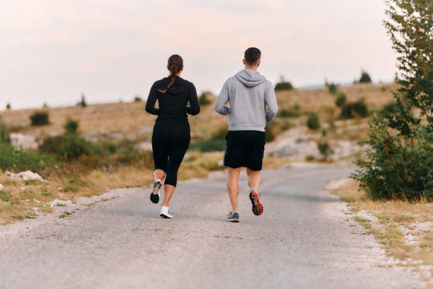 istock A Couple's Energizing Morning Run in the Mountains 2155452245