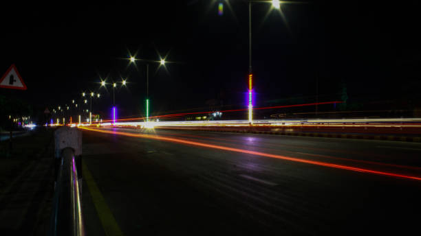 istock Long exposure street photo 2155452772