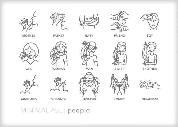 160+ Baby Sign Language Stock Illustrations, Royalty-Free Vector