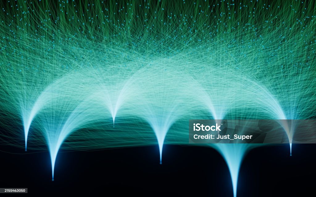 Foto Deep Learning Foto de Neural Network Nodes Deep Learning Artificial Intelligence ...