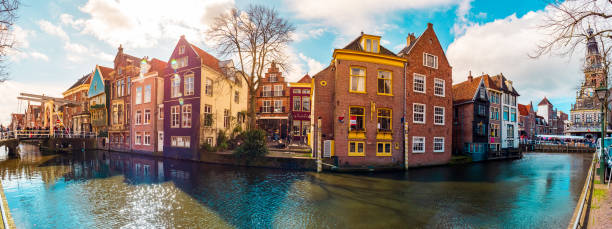 istock Beautiful city of Alkmaar, Netherlands, in spring 2155476235