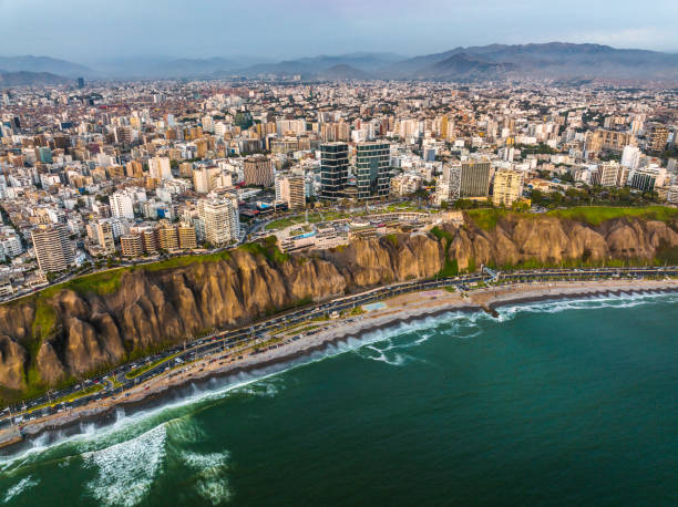 Aerial image of Lima, Peru