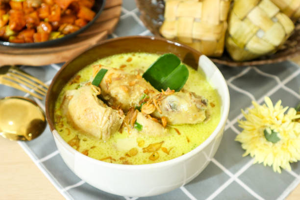 istock Opor Ayam, Indonesian traditional chicken curry 2155484158