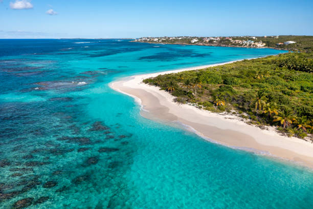 istock Aerial Shoal Bay Beach Anguilla 2155491887