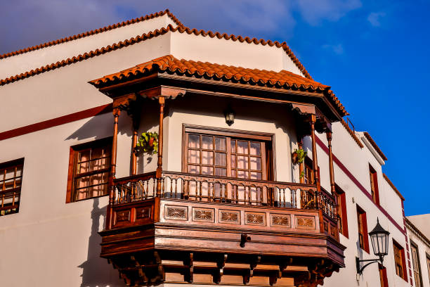 istock A building with a balcony and a red roof 2155503360