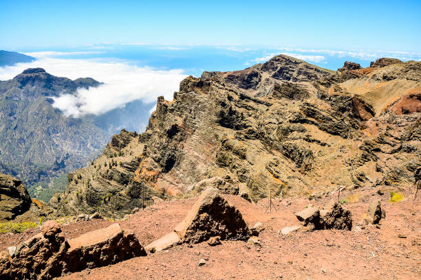 istock A mountain with a cloudy sky in the background 2155503426