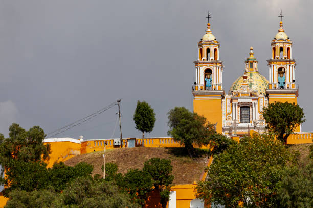 The Great Pyramid of Cholula, Puebla State, Mexico