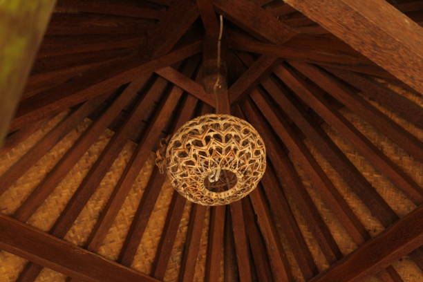 istock The inside of a unique traditional house roof 2155523146