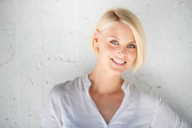 istock Smiling young woman portrait 2155523493