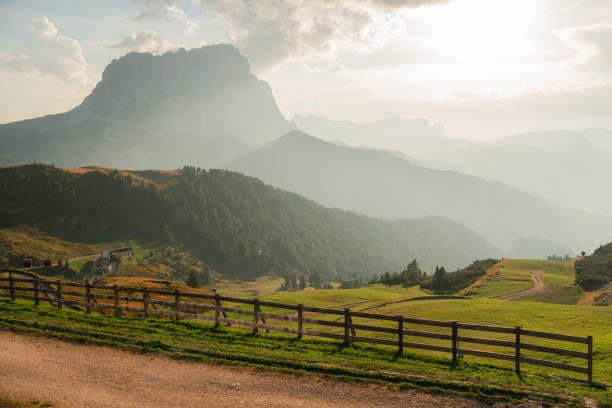 istock Scenic view of Val Gardena in summer 2155525151