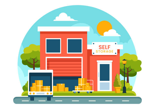 Storage Cattoon 50+ Self Storage Cartoon Stock Illustrations, Royalty-Free Vector ...