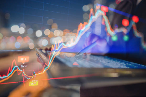 istock Young Entrepreneur Working With Financial Graphs And Charts Online, Using Business Software For Data Analysis 2155544196