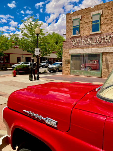 Winslow, Arizona, USA - July 26, 2020: The 