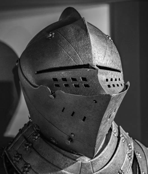 istock the old plate armour of night 2155545550
