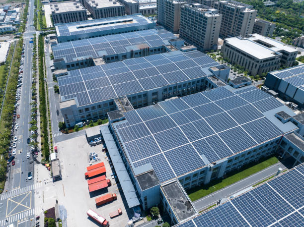 istock view of solar power panels 2155553934