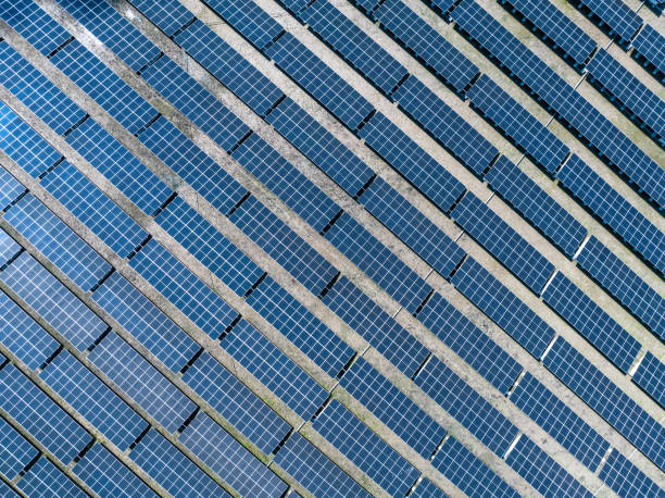 istock view of solar power panels 2155554373