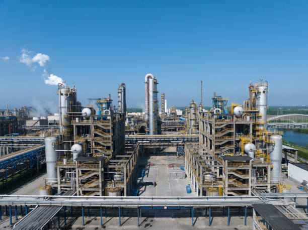 istock view of chemical plant 2155554822