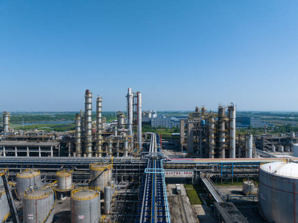 istock view of chemical plant 2155554845