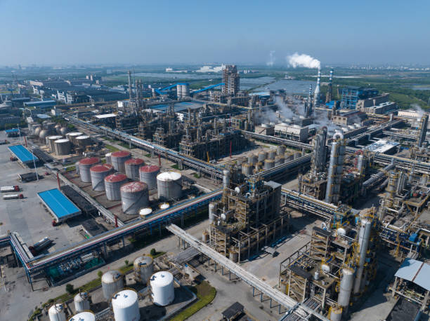 istock view of chemical plant 2155554868