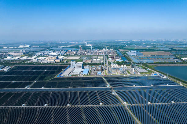 istock view of solar power panels 2155555197
