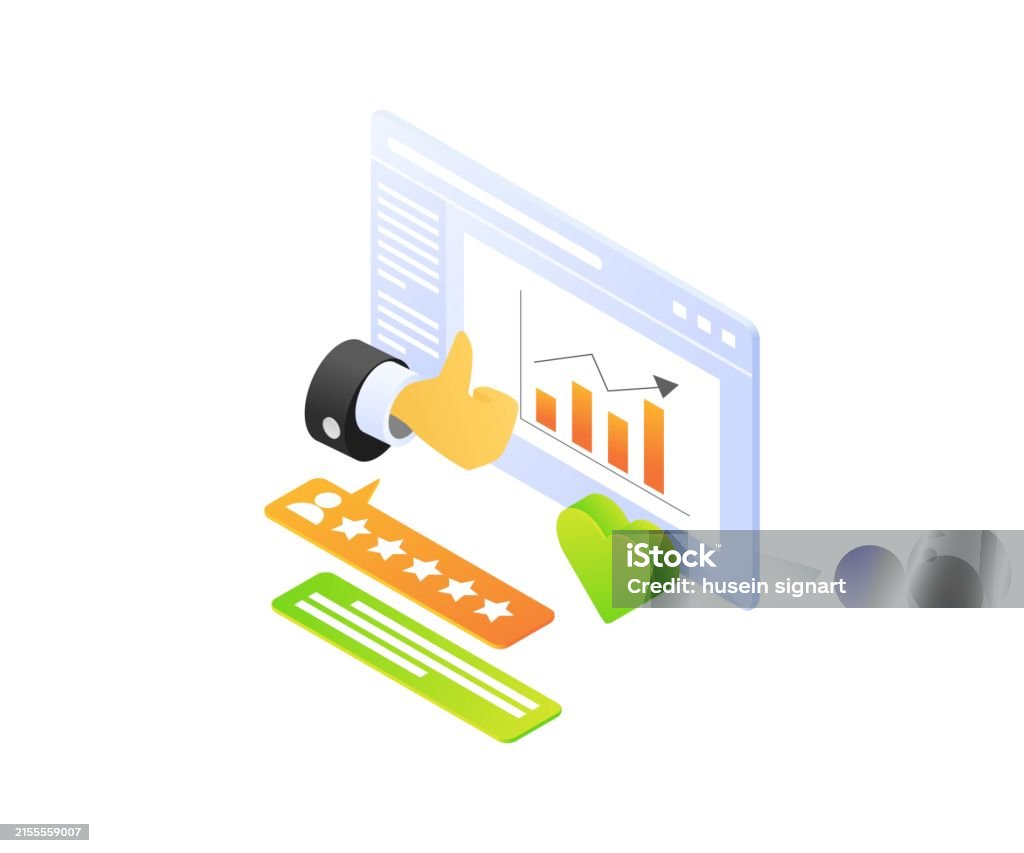 Screen Ranking Bullets Data Statistics On Screen Ranking Stock Illustration - Download Image ...