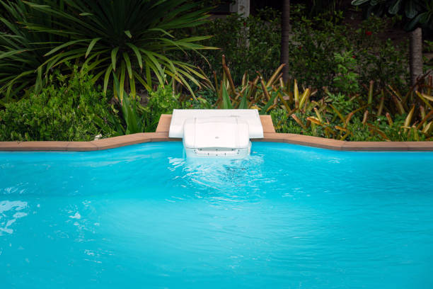 istock active underwater discharge nozzle filtration system set in a blue liner swimming pool 2155567351