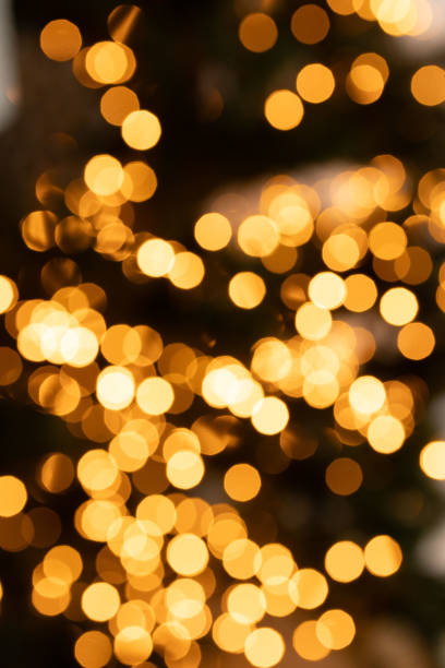 istock New Year's blurry garlands glow, blue background 2155569913