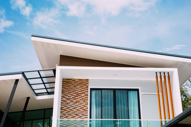istock Modern roof plan house with bright sky background 2155571487