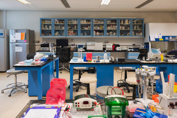istock University science laboratory interior without people 2155573467