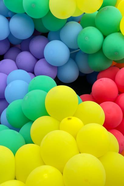 istock colorful balloons, artistic creativity, textures and backgrounds 2155584988