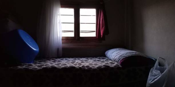 istock Bed in the village house 2155588702