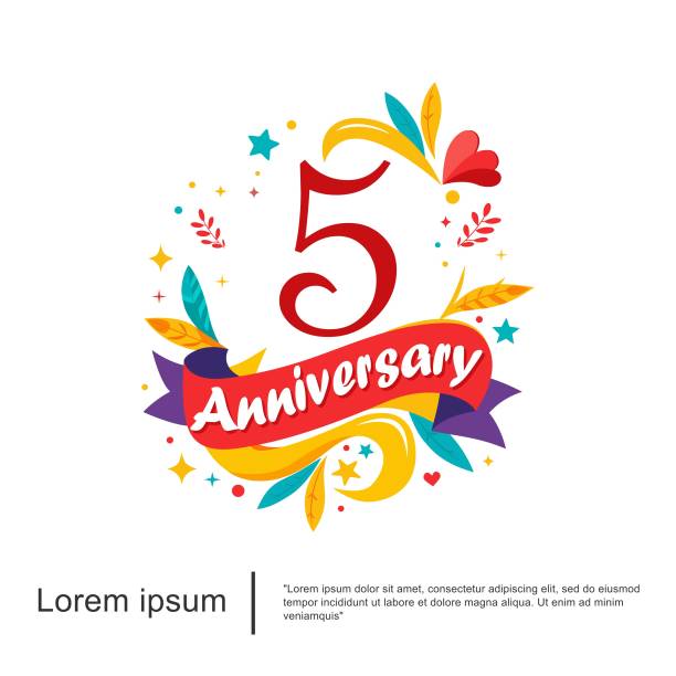690+ Happy 5th Anniversary Stock Photos, Pictures & Royalty-Free