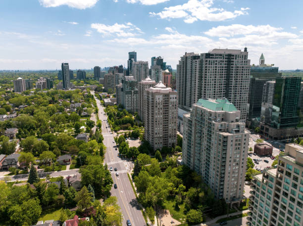 istock North York spring Skyline，Toronto Canada 2155597299