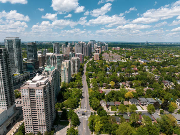 istock North York spring Skyline，Toronto Canada 2155597320