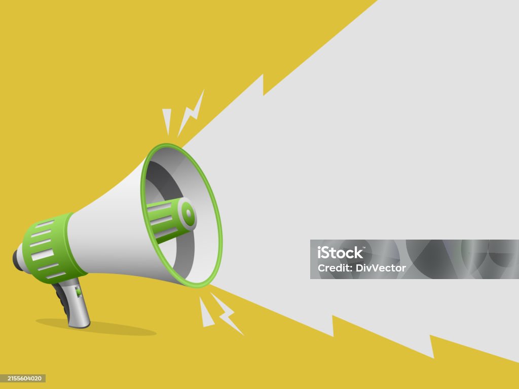 Megaphone vector illustration - 免版稅手持式擴音器圖庫向量圖形 Megaphone vector illustration - 免版稅手持式擴音器圖庫向量圖形
