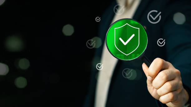 istock Standardization and certification concept. Quality management with Quality Assurance or QA and Quality Control or QC and improvement. Compliance to regulations and standards. Concept with manager. 2155605125