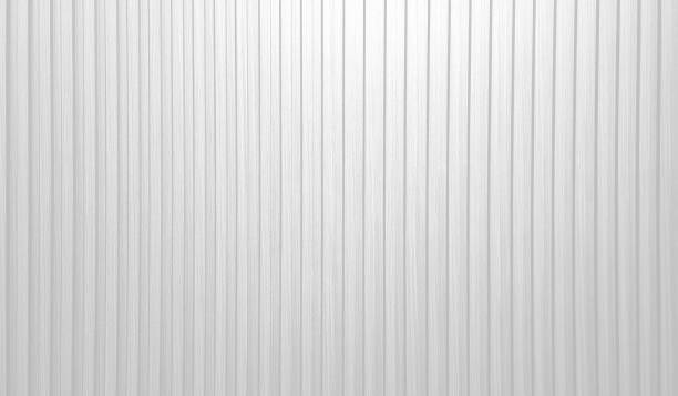 istock grey vertical wooden slats texture for interior decoration with light from above. white walnut wooden slats in vertical striped line pattern used as background or backdrop. 2155605364