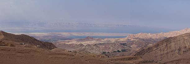 istock Panoramic view of the Dead Sea, Jordan 2155605680