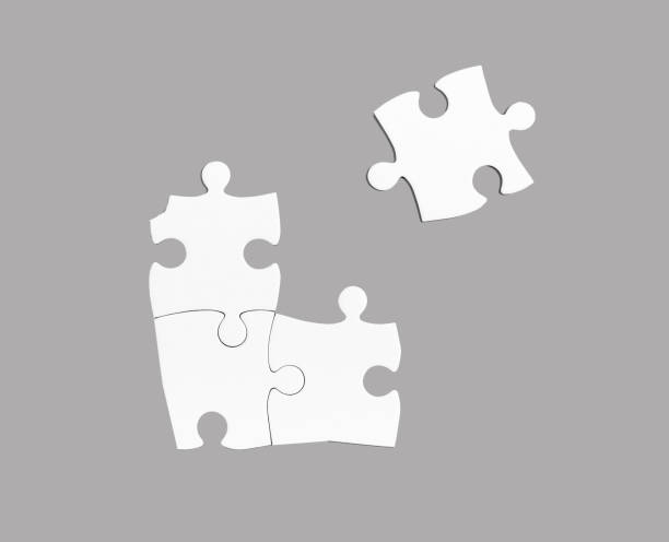 Jigsaw puzzle business match. Teamwork idea piece concept, fit solution. Partnership, work success.