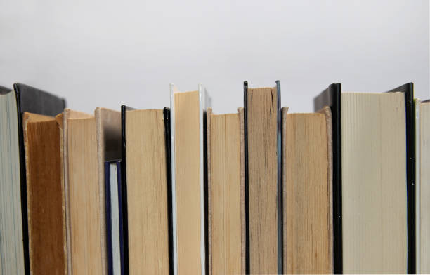 istock Hardcover books on a white background 2155615505